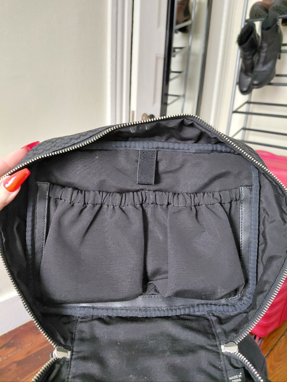 Coach Toiletry Case Vintage Black Bag - Picture 12 of 13